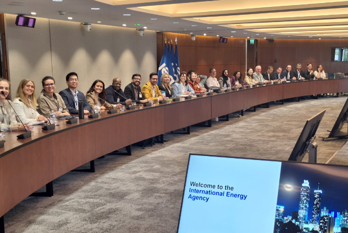 EMME students visit the IEA