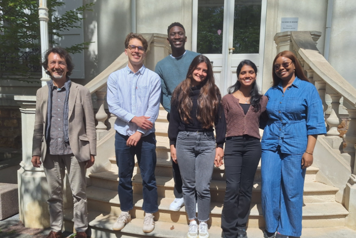 L'équipe d'IFP School ayant participé au IBA Europe