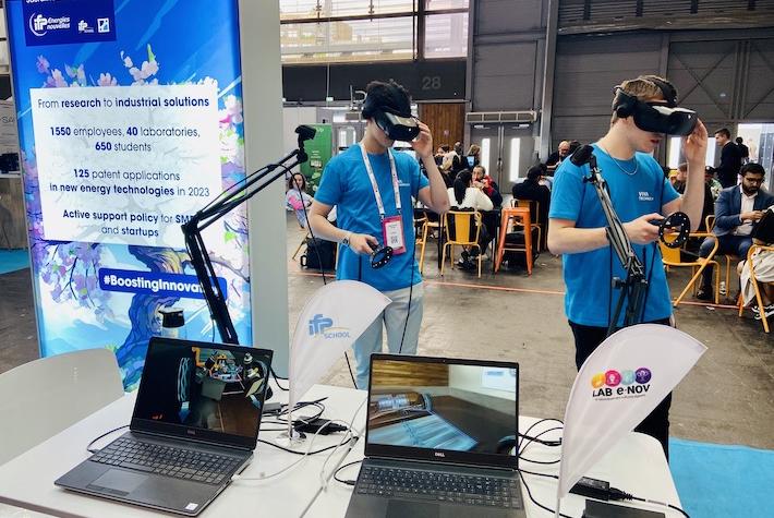 Participation d'IFP School au salon VivaTech 2024