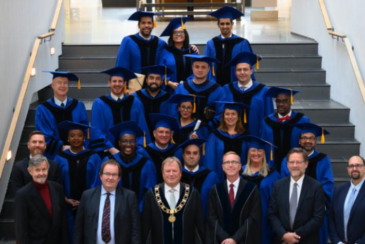 Cérémonie de remise de diplôme Executive Master of Management in Energy