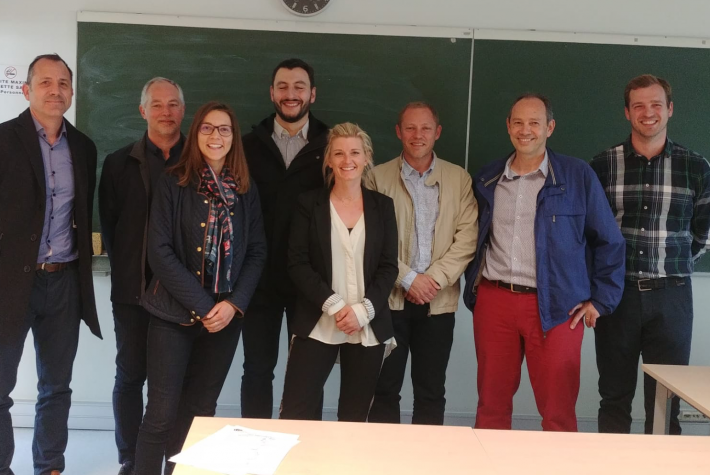 Delegation of Belgian Defence alumni 17 mai 2019
