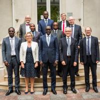 Delegation Ministre Cote d'Ivoire
