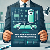 Recrutement - Responsable du Mastère spécialisé Battery Engineering