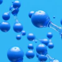 Molécules d'hydrogène