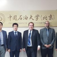 Visite à la China University of Petroleum 2019