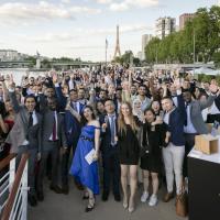 Les diplômés de la promotion 2021 sur Le Paquebot