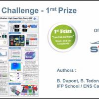 Premier prix du Student Challenge remporté par 2 étudiants d'IFP School
